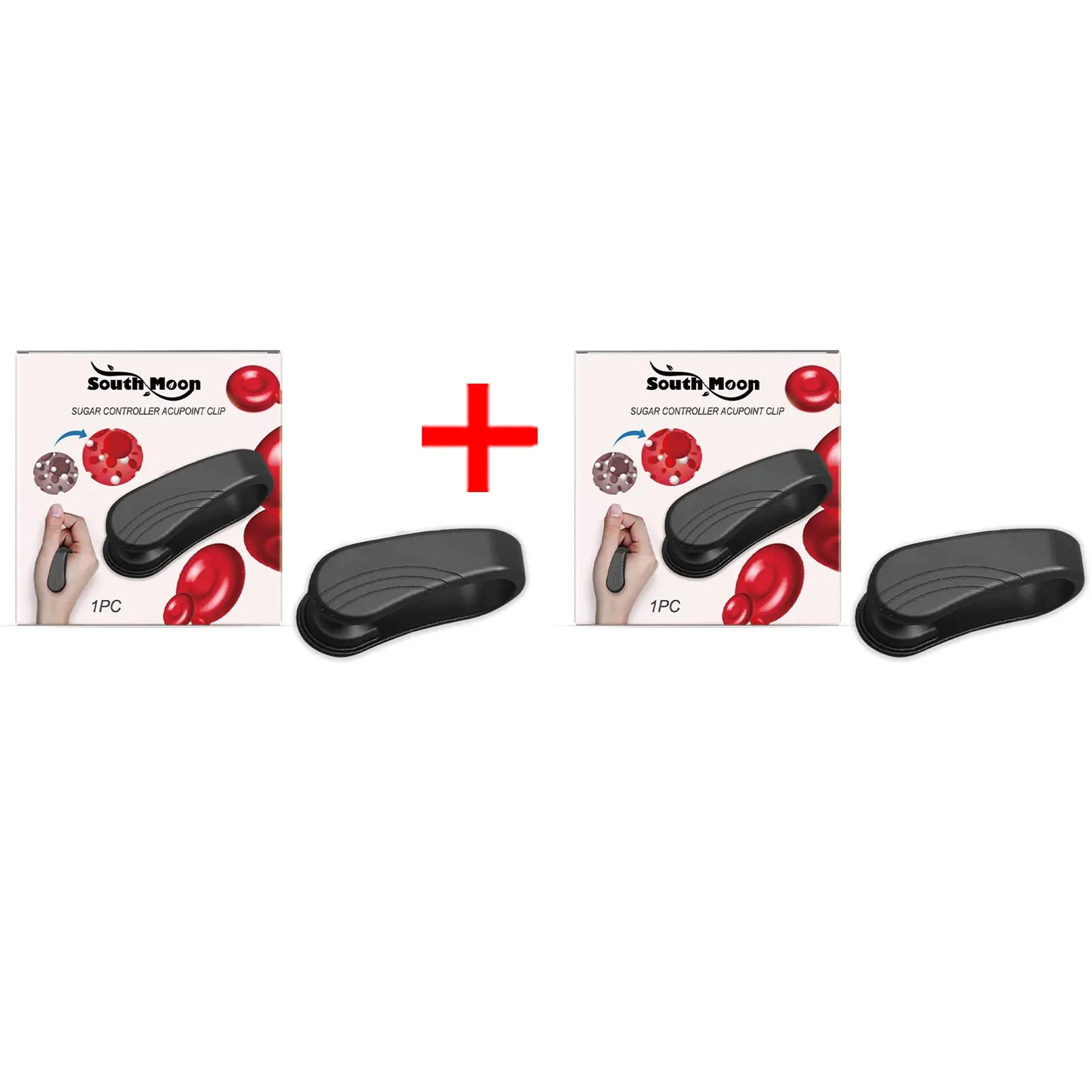 Blood Sugar Control Acupressure Point Clip Anti Diabetes Hyperglycemia Lower Blood Glucose Body Relax Hand Meridian Massager