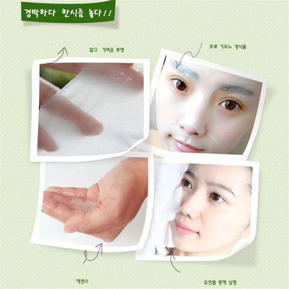 Moisturizing Oil-Control Blueberry Cucumber Pomegranate Fruit Aloe Sheet Face Mask