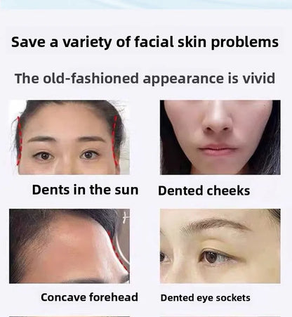 plumping plant essences, hydrating and lightening temples, facial set