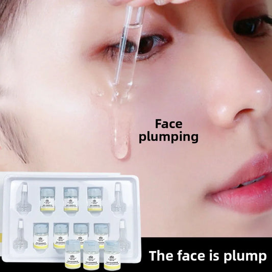 plumping plant essences, hydrating and lightening temples, facial set