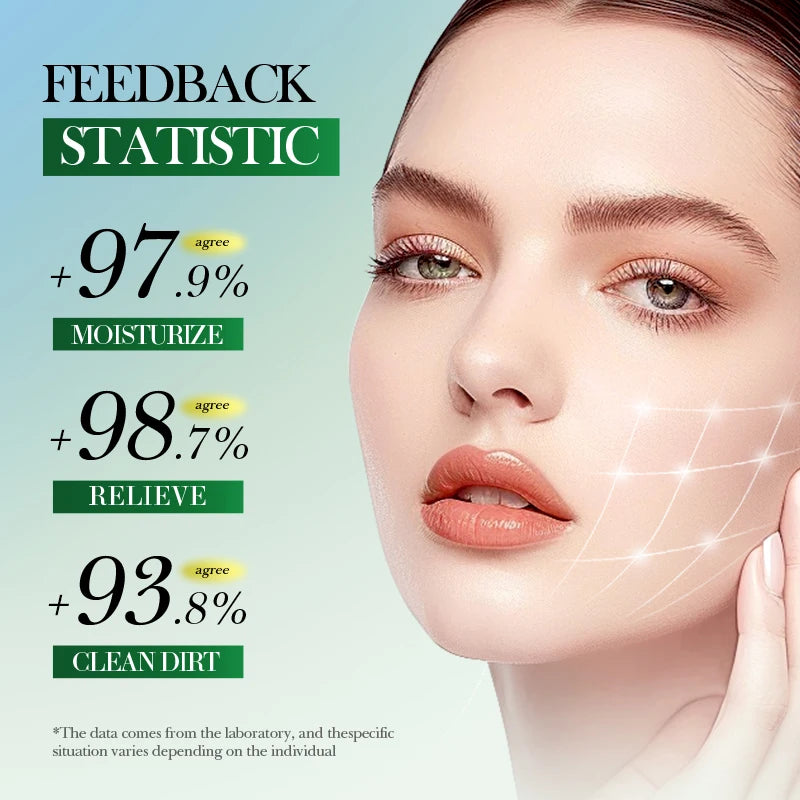 Moisturizing Facial Cleanser firming Aloe Vera Face Gel Rejuvenate Skin Lighten