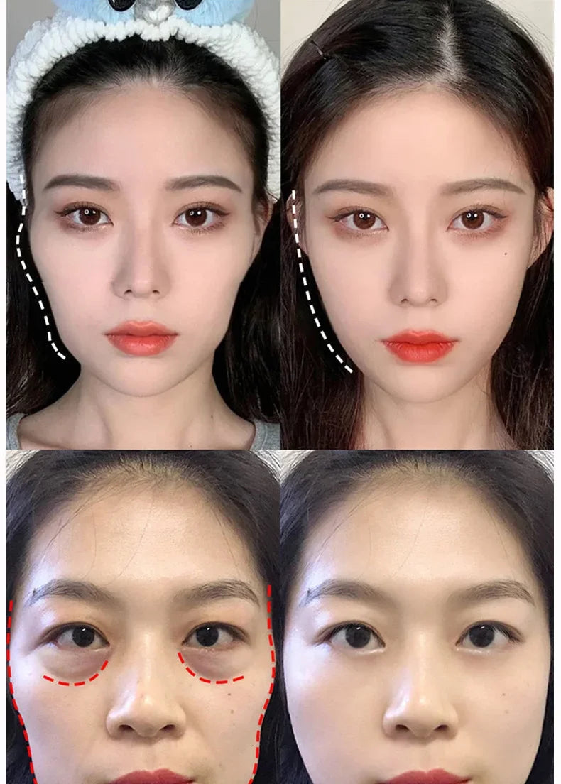 plumping plant essences, hydrating and lightening temples, facial set