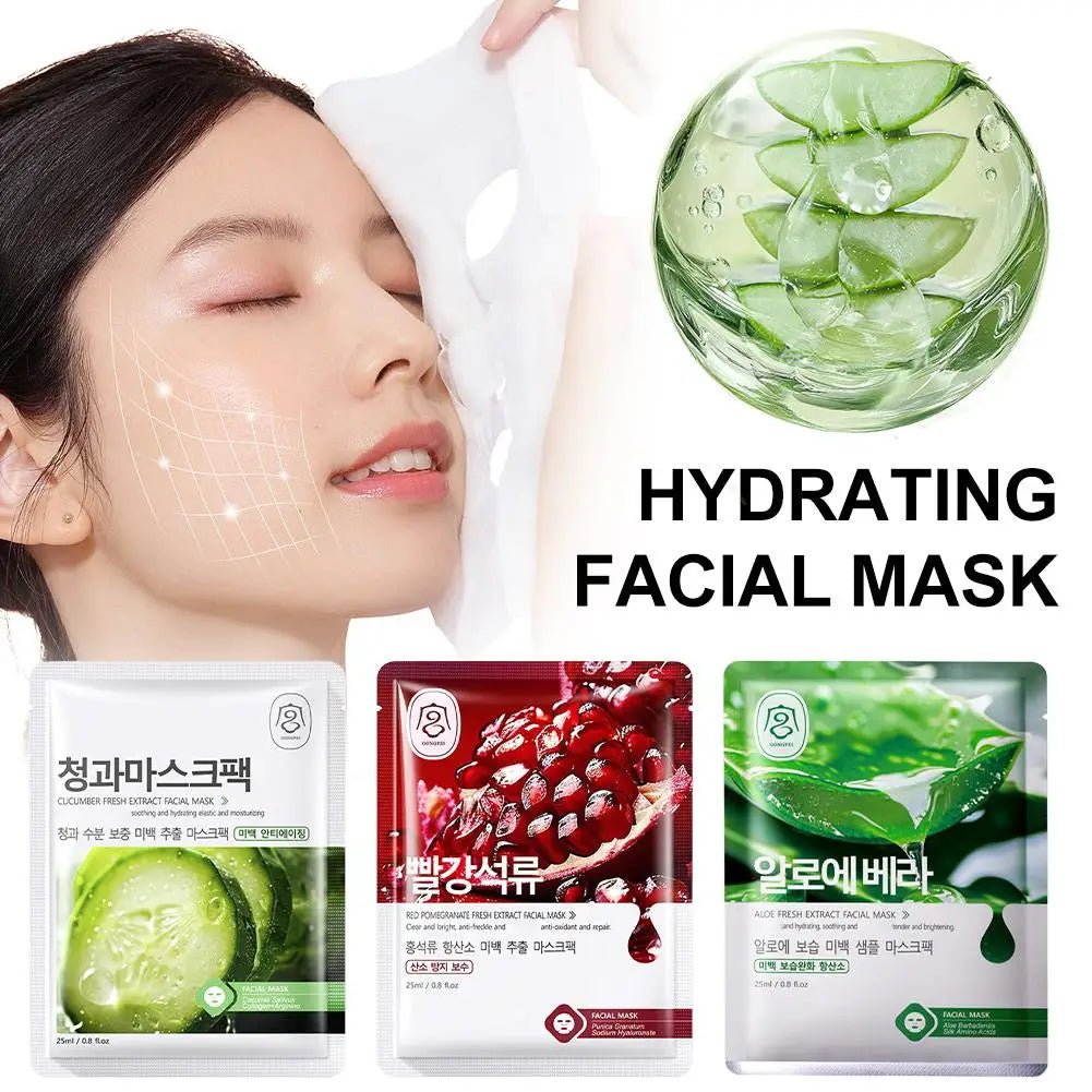Fruits Face Mask Anti Wrinkle Beauty Facial Moisturizing