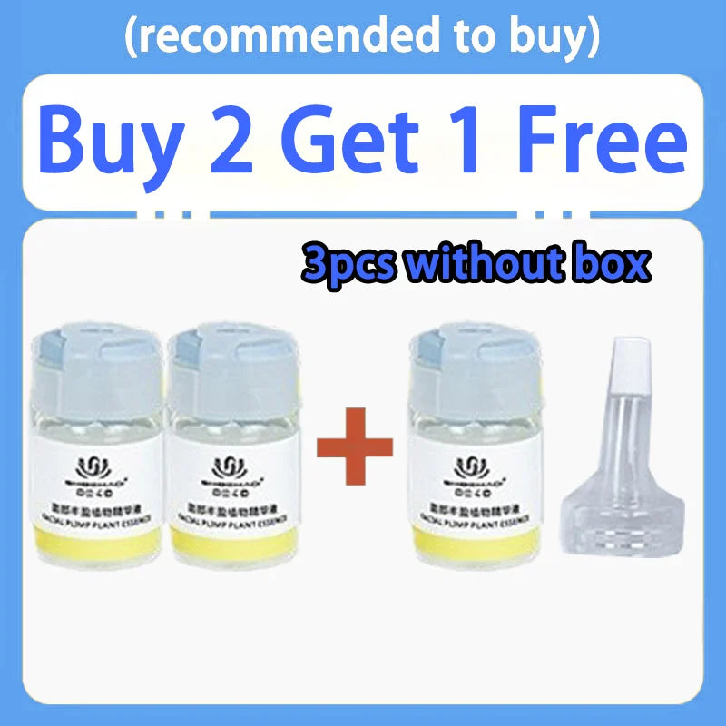 plumping plant essences, hydrating and lightening temples, facial set