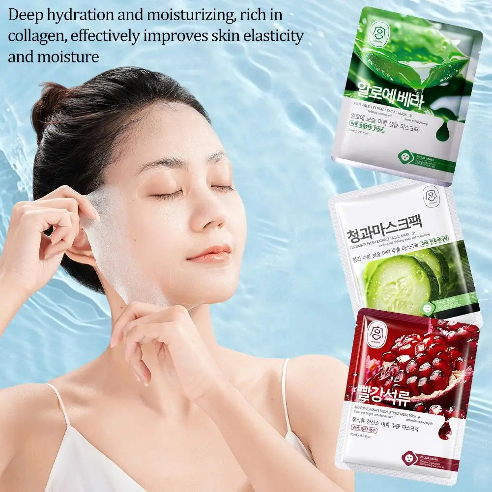Fruits Face Mask Anti Wrinkle Beauty Facial Moisturizing
