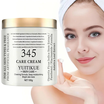 3-in-1 firming, deep moisturizing, and skincare, with natural extracts, suitable for all skin types
