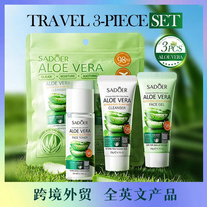 Moisturizing Facial Cleanser firming Aloe Vera Face Gel Rejuvenate Skin Lighten