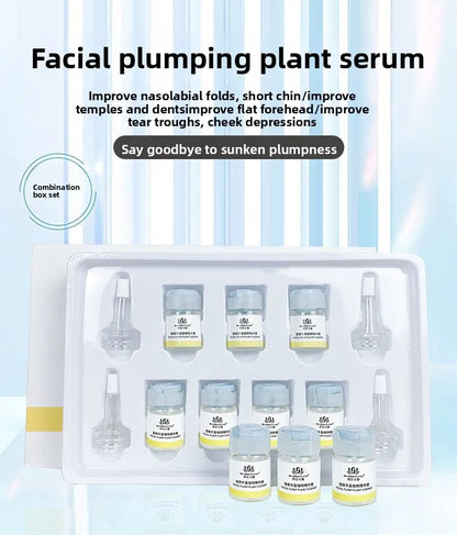 plumping plant essences, hydrating and lightening temples, facial set